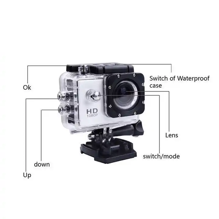 Promotion 1080P Action Sport Cameras Mini DV AT80