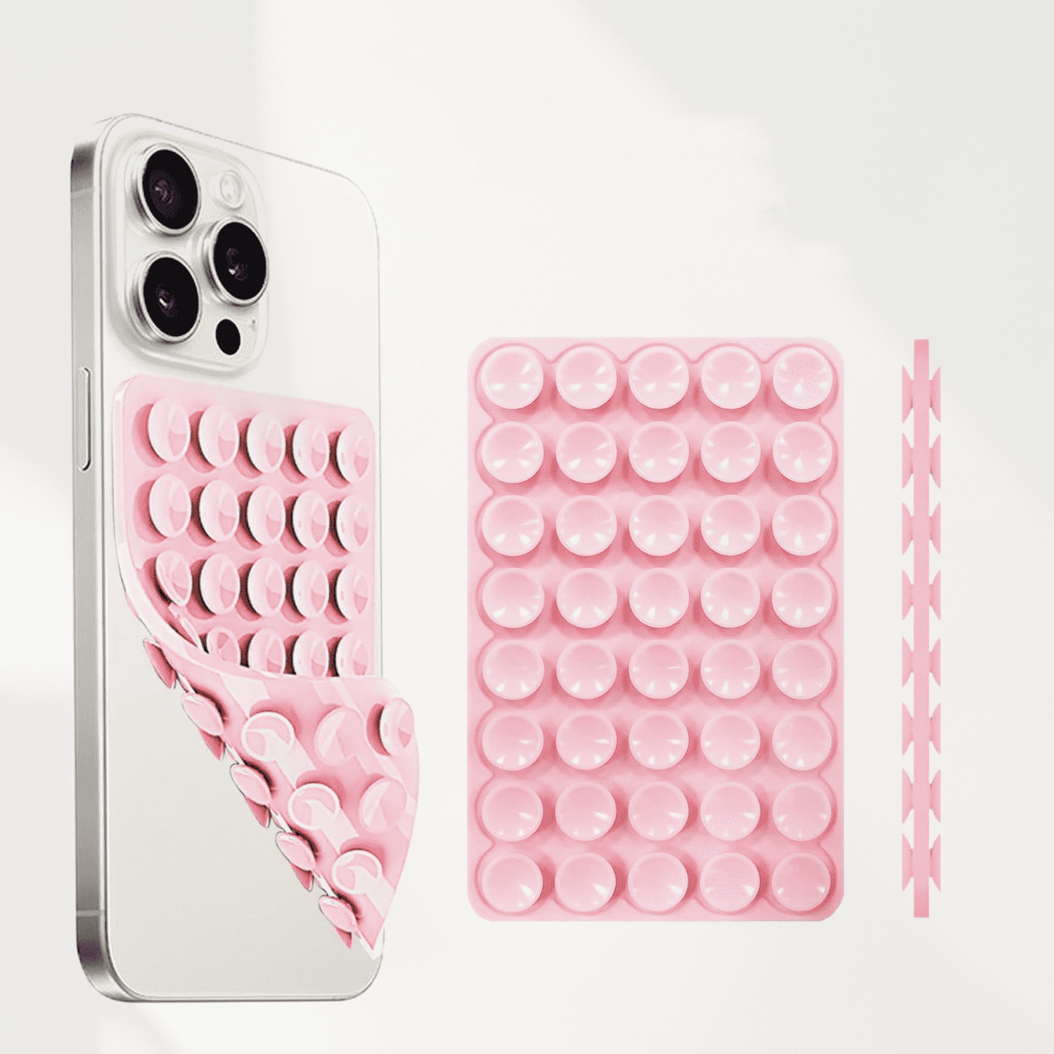 Mobile Phone Anti-slip Double-sided Adsorption Bracket Bottom Sticker